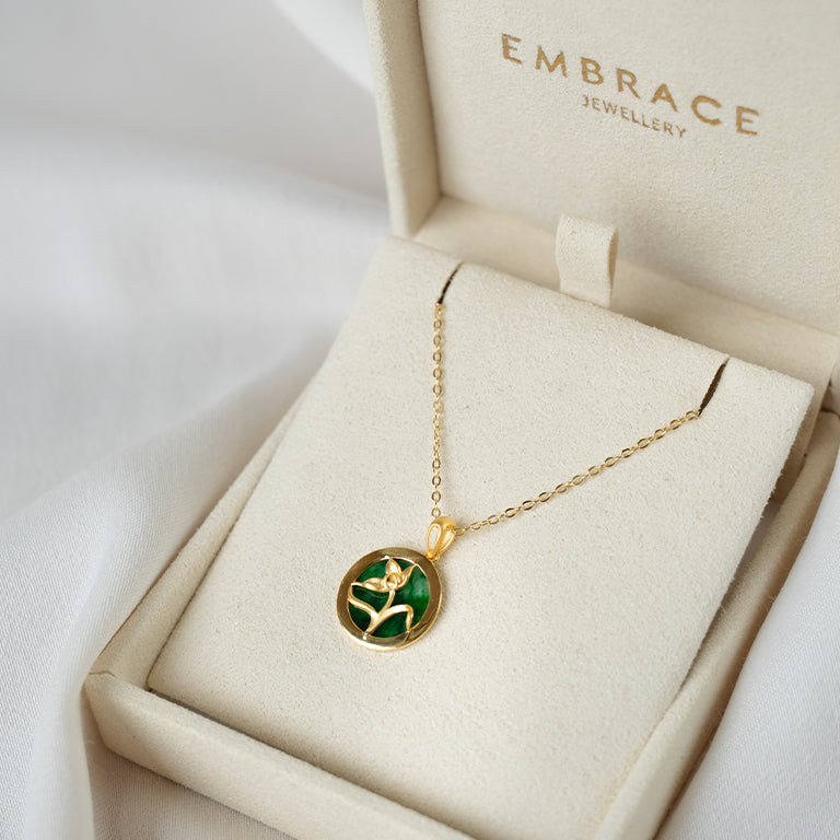 Little Blossom Jade Pendant