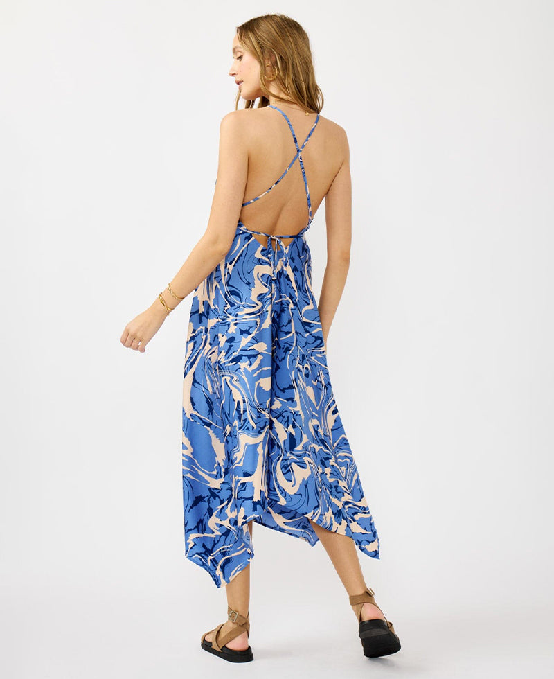 Lovestitch Clear Skies Halter Dress