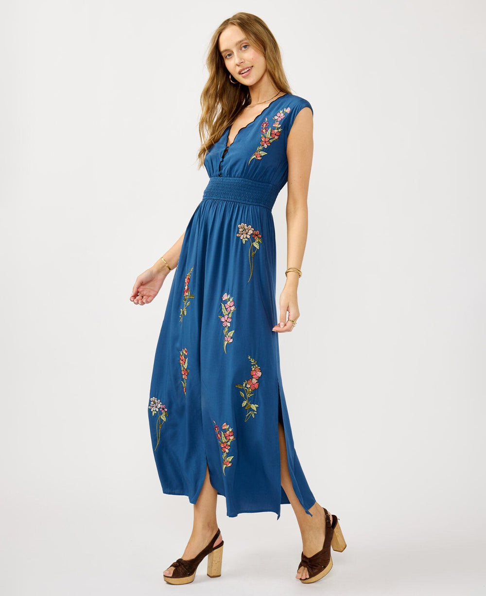 Lovestitch Darcey Embroidered Maxi Dress