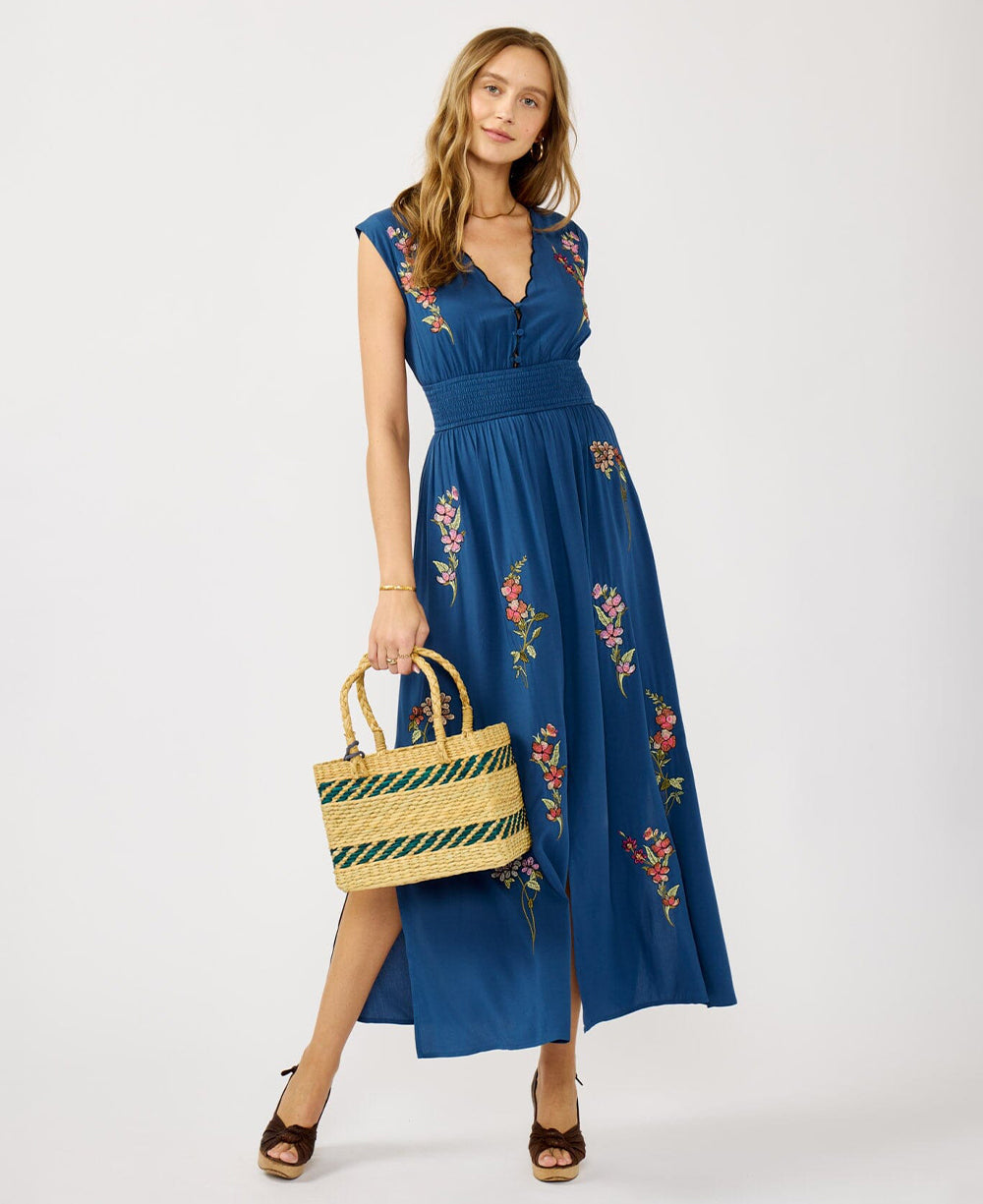 Lovestitch Darcey Embroidered Maxi Dress