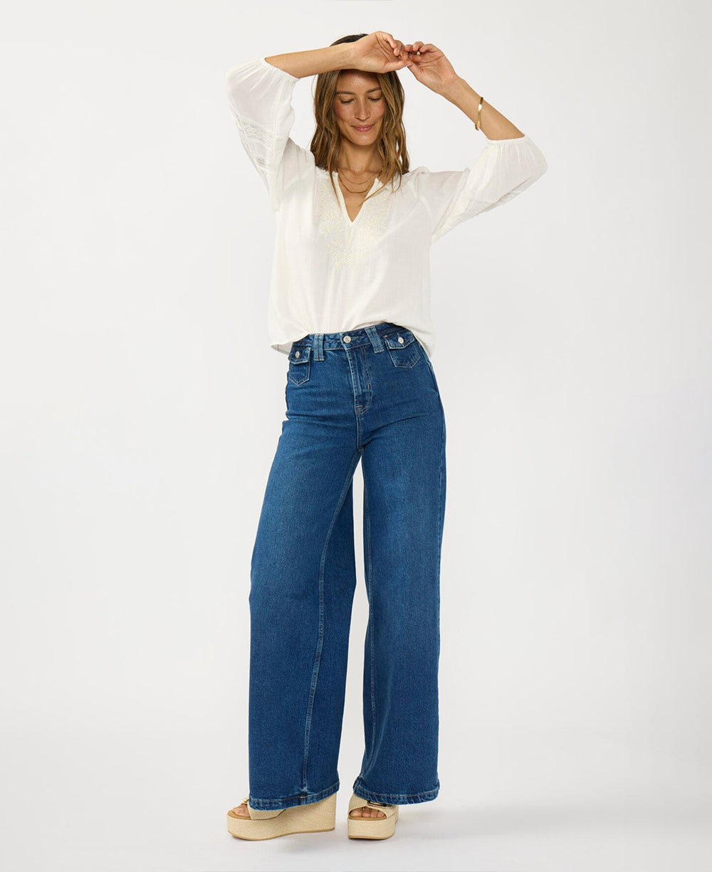 Lovestitch Claire Embroidered Blouse