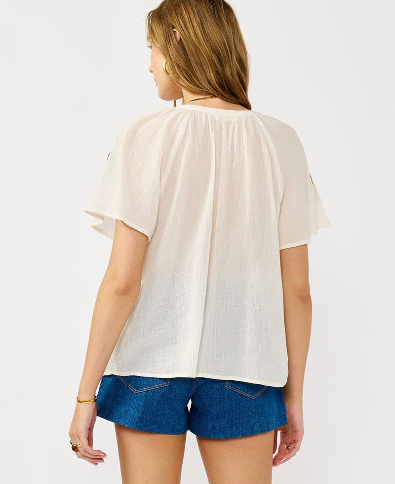 Lovestitch Summer Drift Embroidered Top