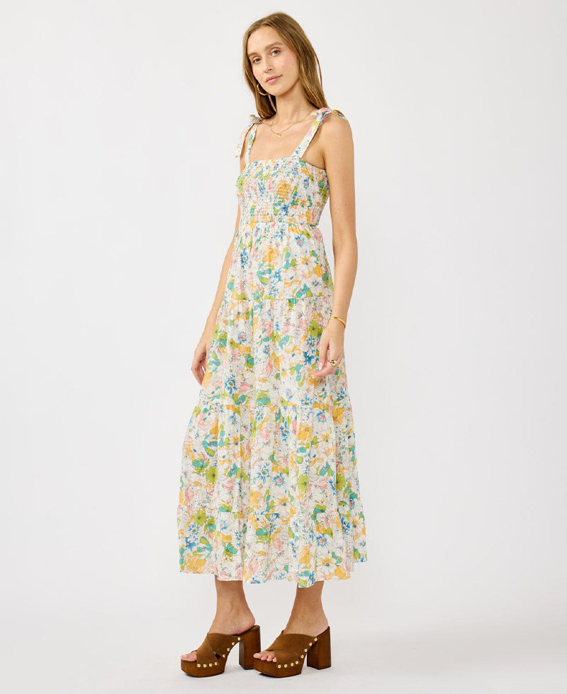 Lovestitch Morning Meadow Smocked Maxi Dress