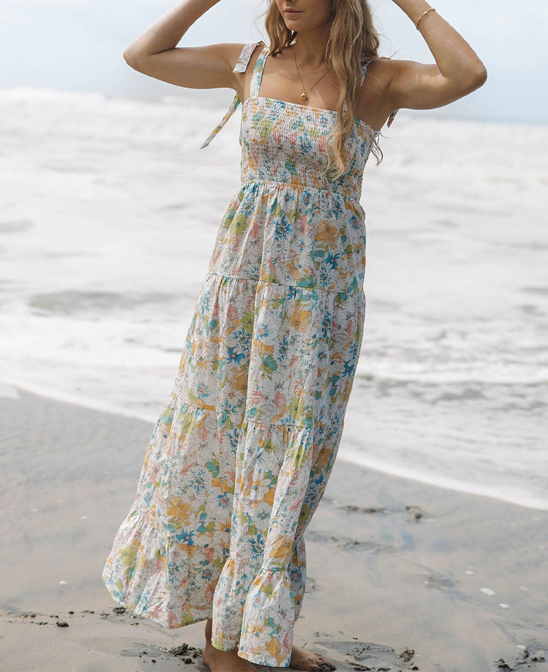 Lovestitch Morning Meadow Smocked Maxi Dress – Embrace Jewellery