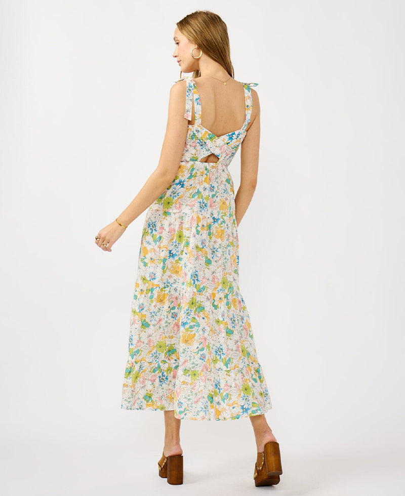 Lovestitch Morning Meadow Smocked Maxi Dress
