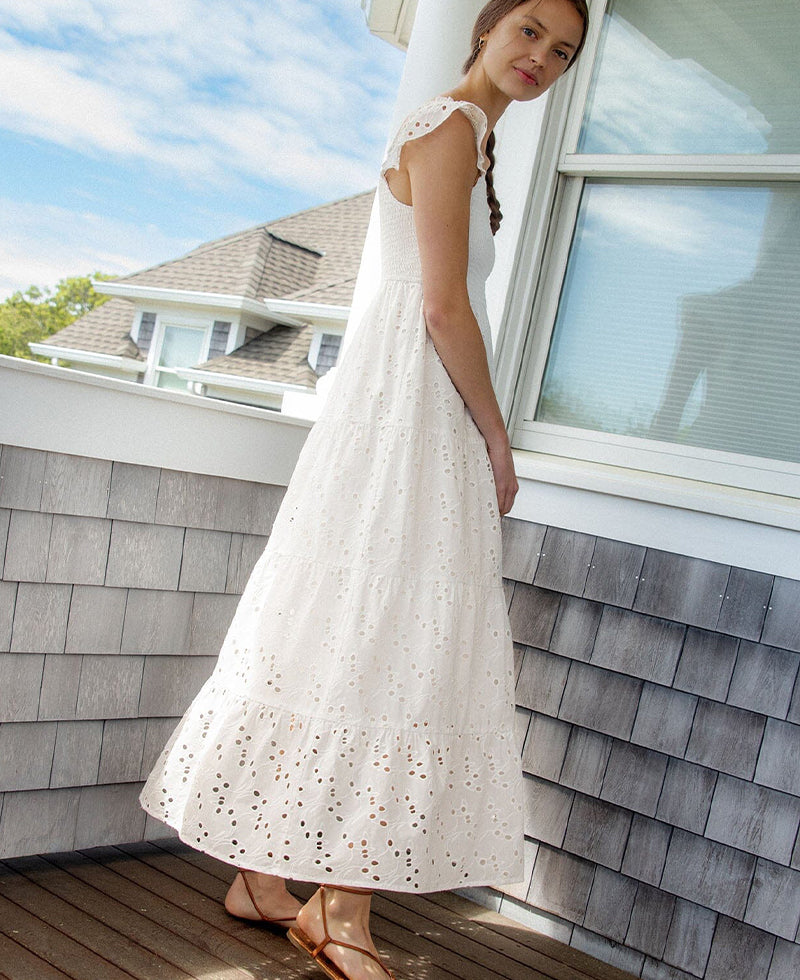 Lovestitch Flynn Smocked Maxi Dress