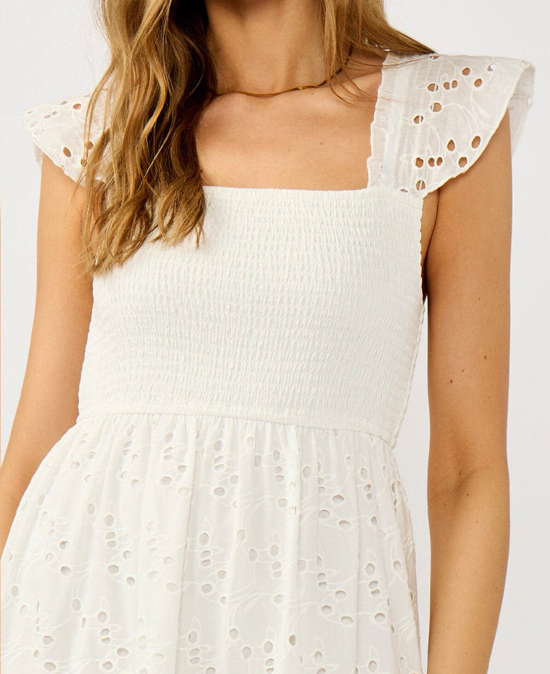 Lovestitch Flynn Smocked Maxi Dress