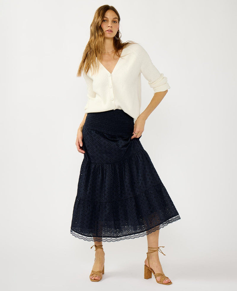 Lovestitch Mabel Eyelet Midi Dress or Skirt