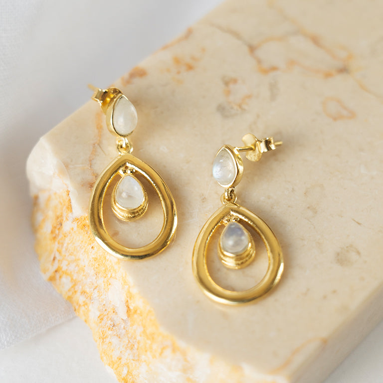 Luna Drop Earrings