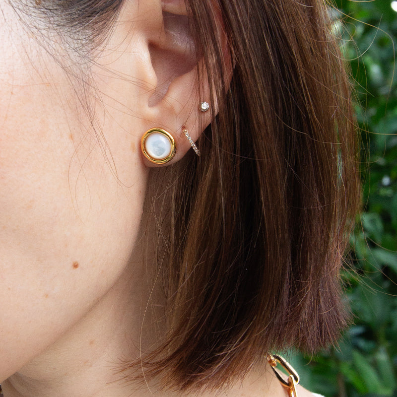 Velatti Gemstone Studs
