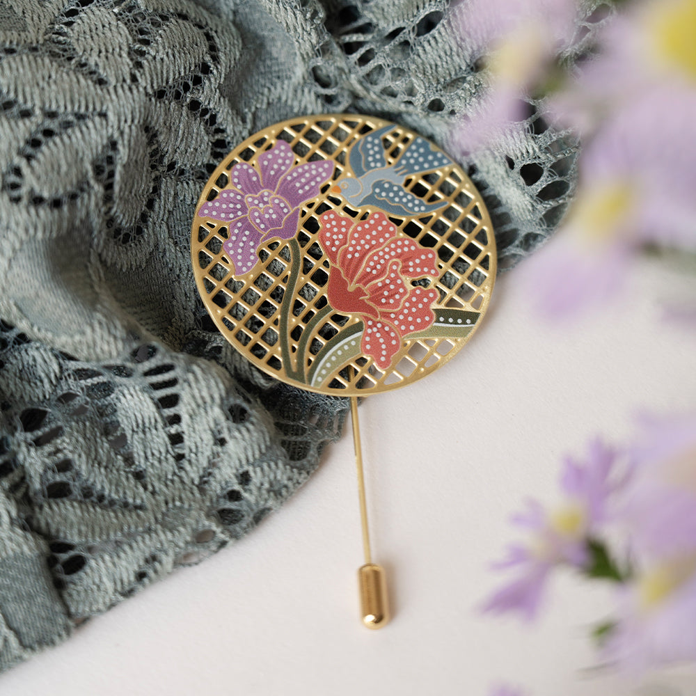 Peranakan Brooch – Embrace Jewellery