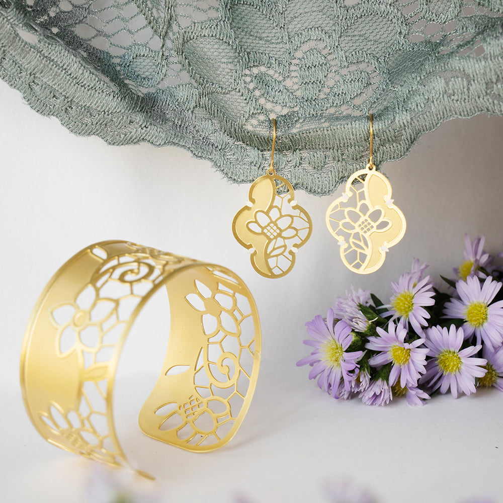 Lace Hook Earrings
