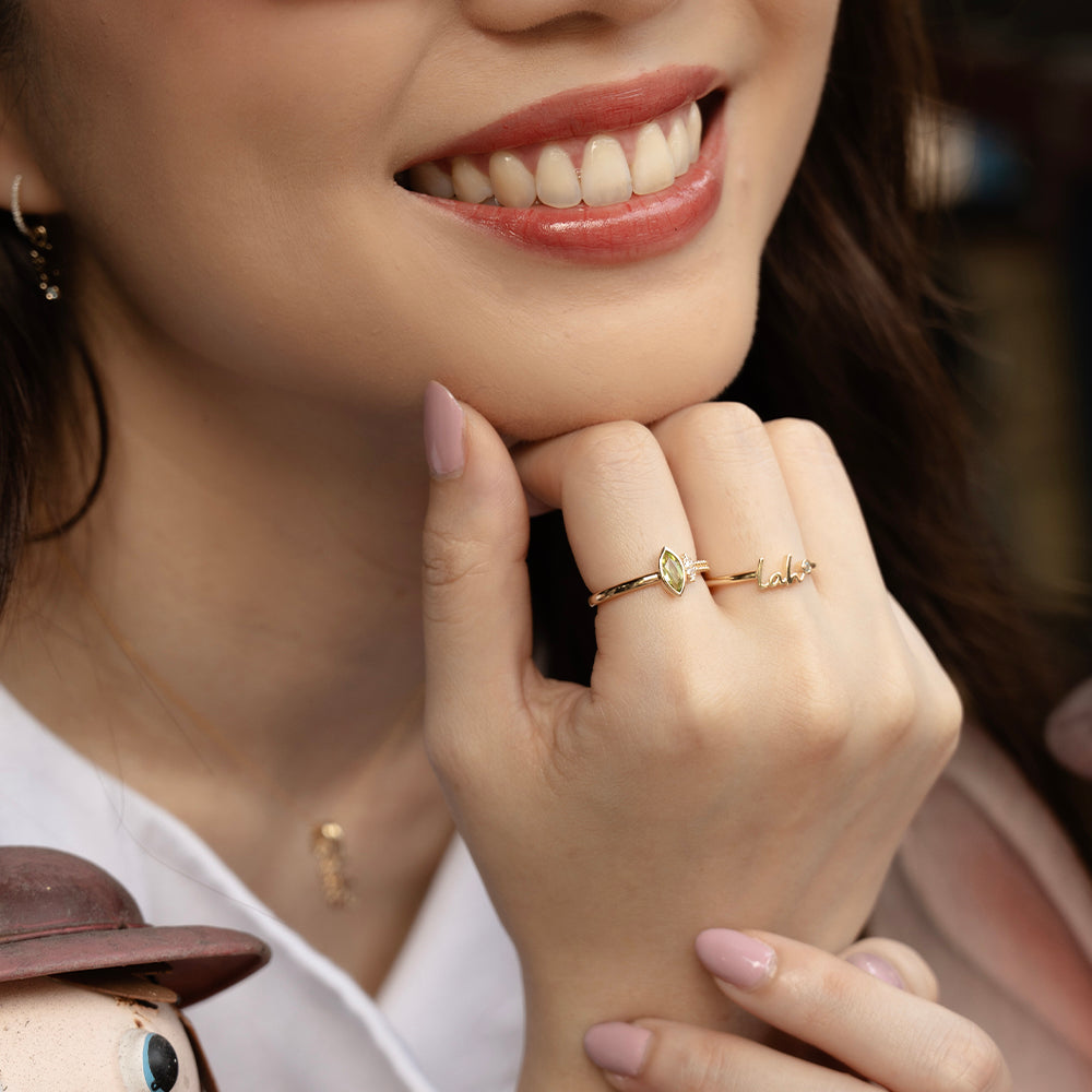 Lah Blue Topaz Ring