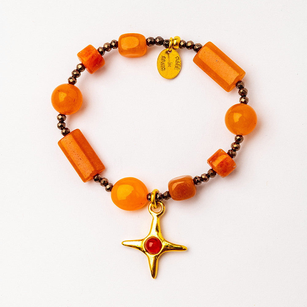 Velatti Celeste Star Gemstone Bracelet