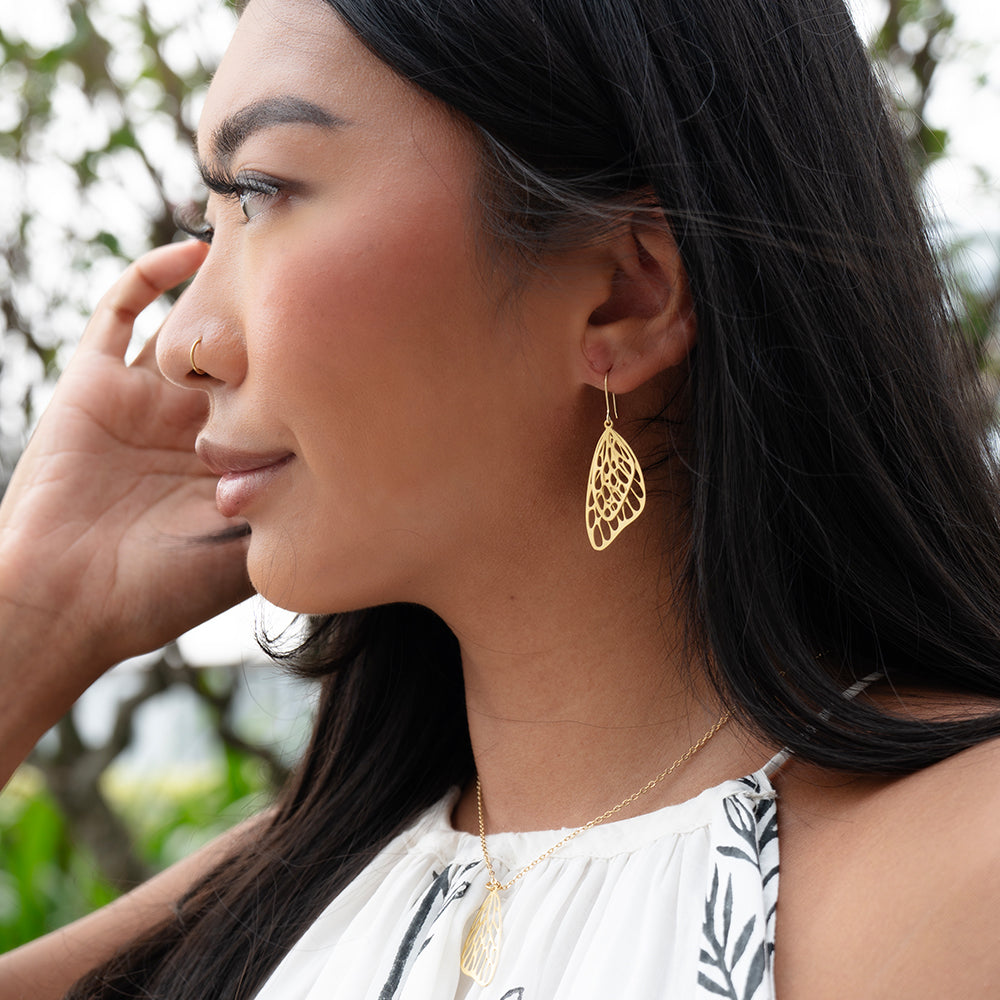 RAS Halo Double Layer Earrings