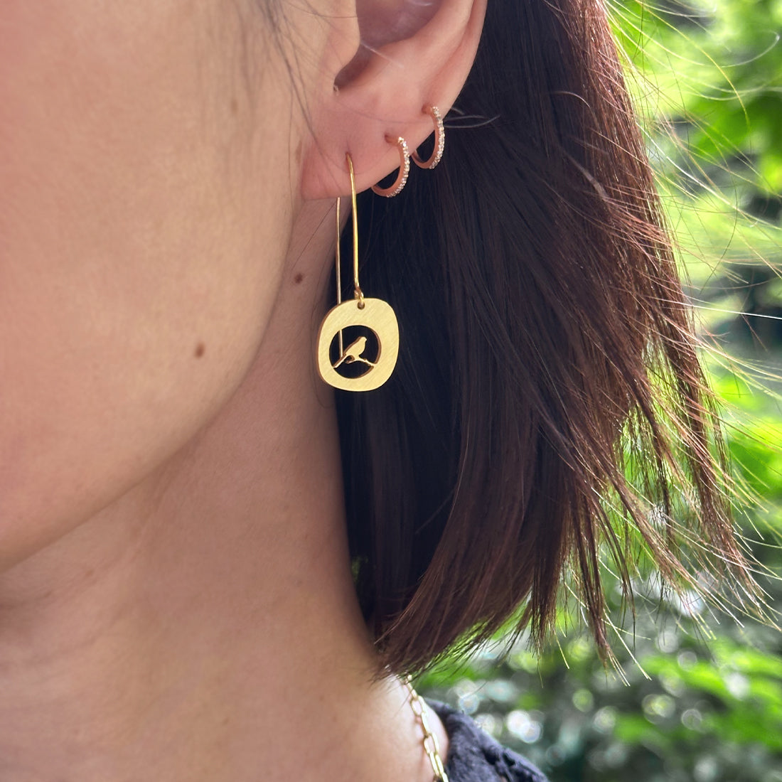 RAS Minima Ora Pajaro Earrings