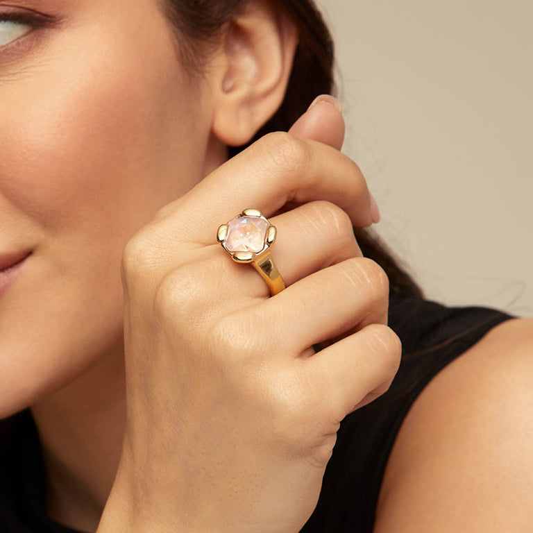 UNOde50 Rock N Pink Ring