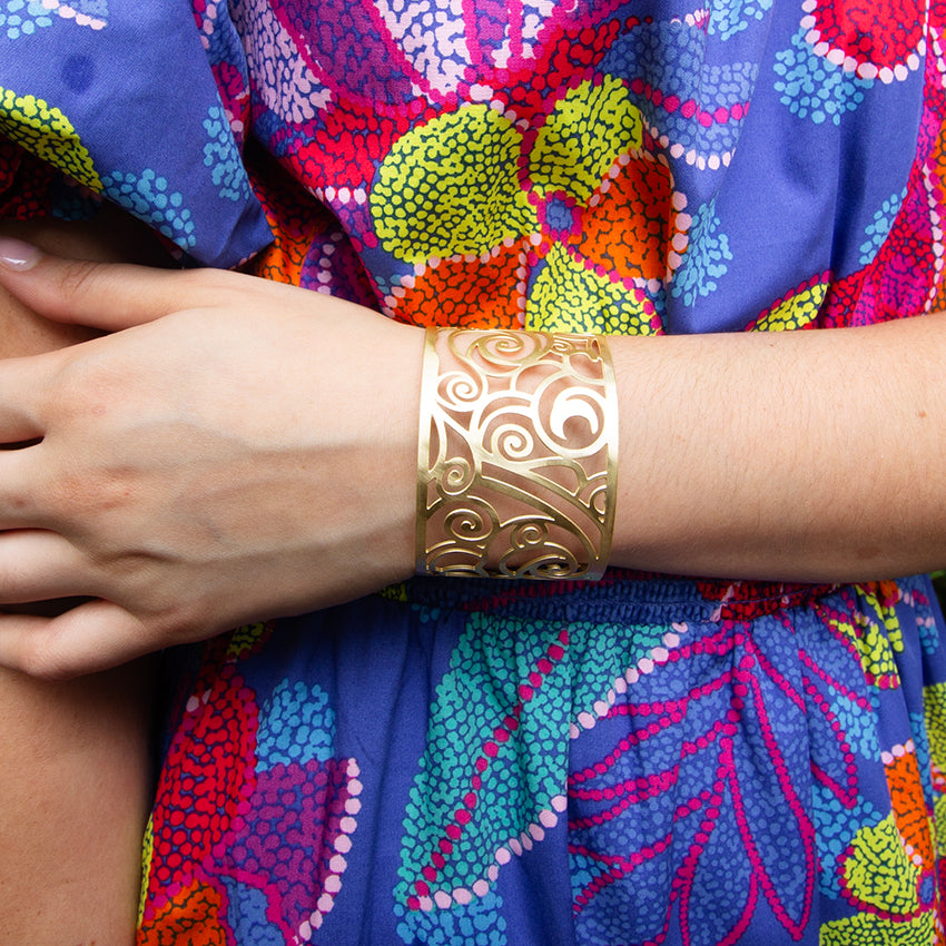 RAS The Starry Night Cuff Gold