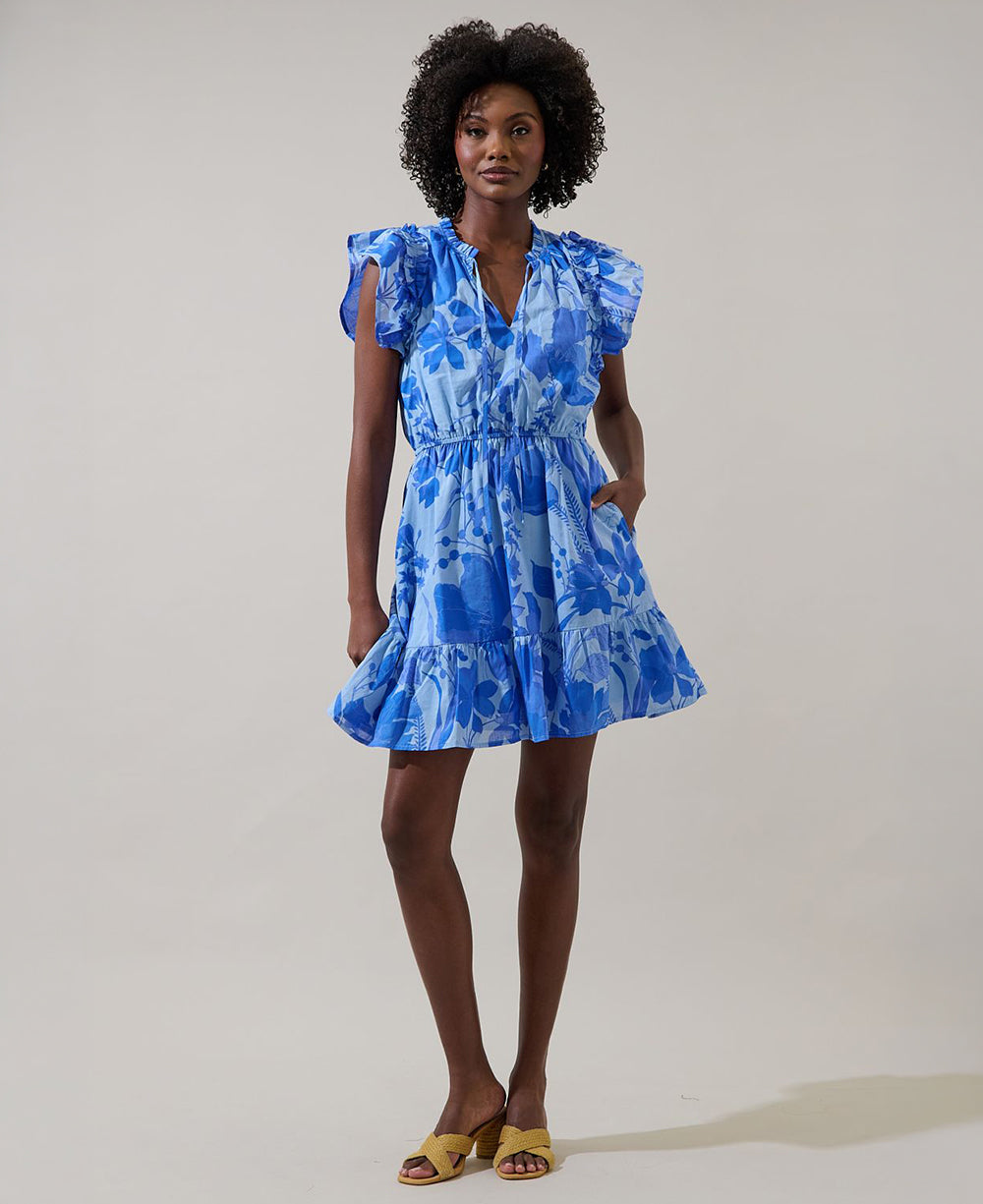 Sugarlips Veran Floral Dress