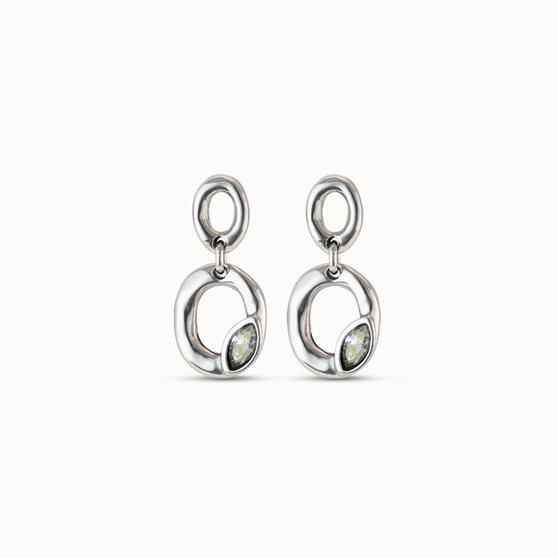 UNOde50 Together Earrings - Silver