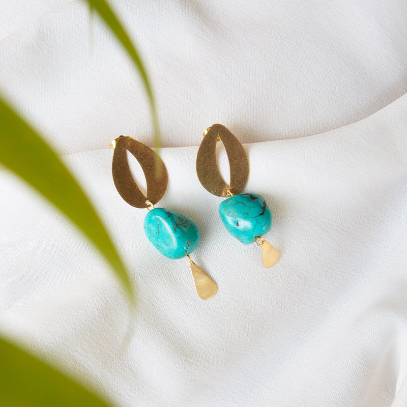 Turquoise Drop Earrings