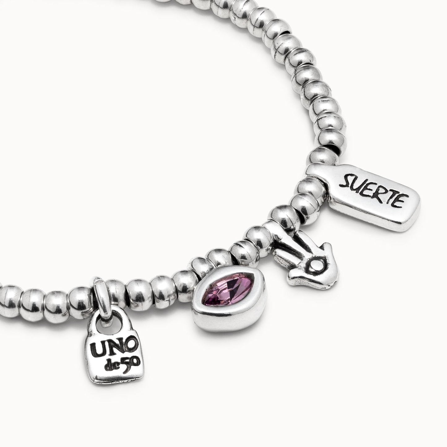 UNOde50 I'm Waiting 4 You Pink Bracelet