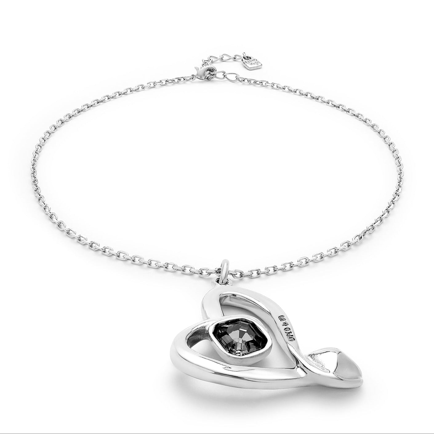 UNOde50 Sparkle Heart Chain Necklace