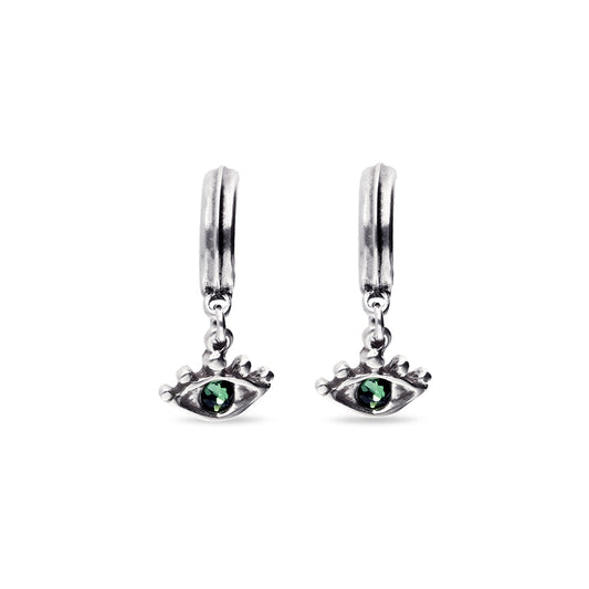 UNOde50 Eye Crystal Hoops