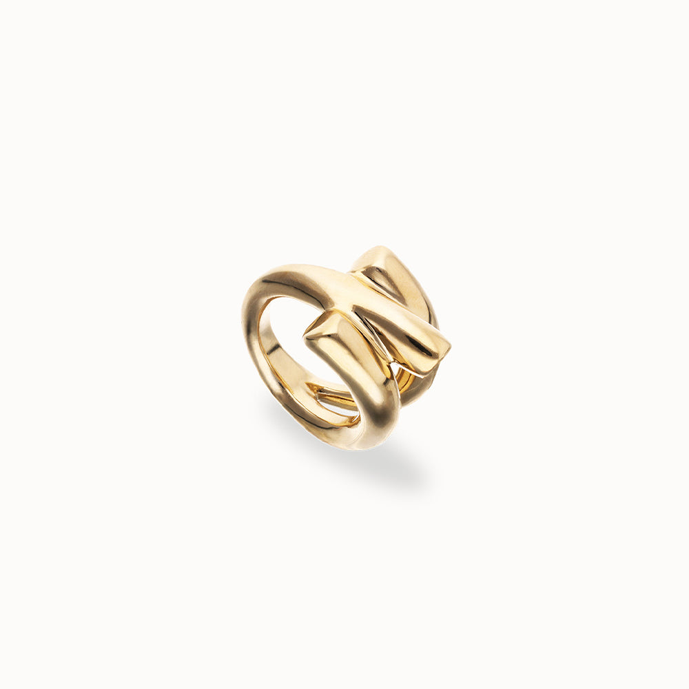 UNOde50 Triple Intertwined Ring – Embrace Jewellery