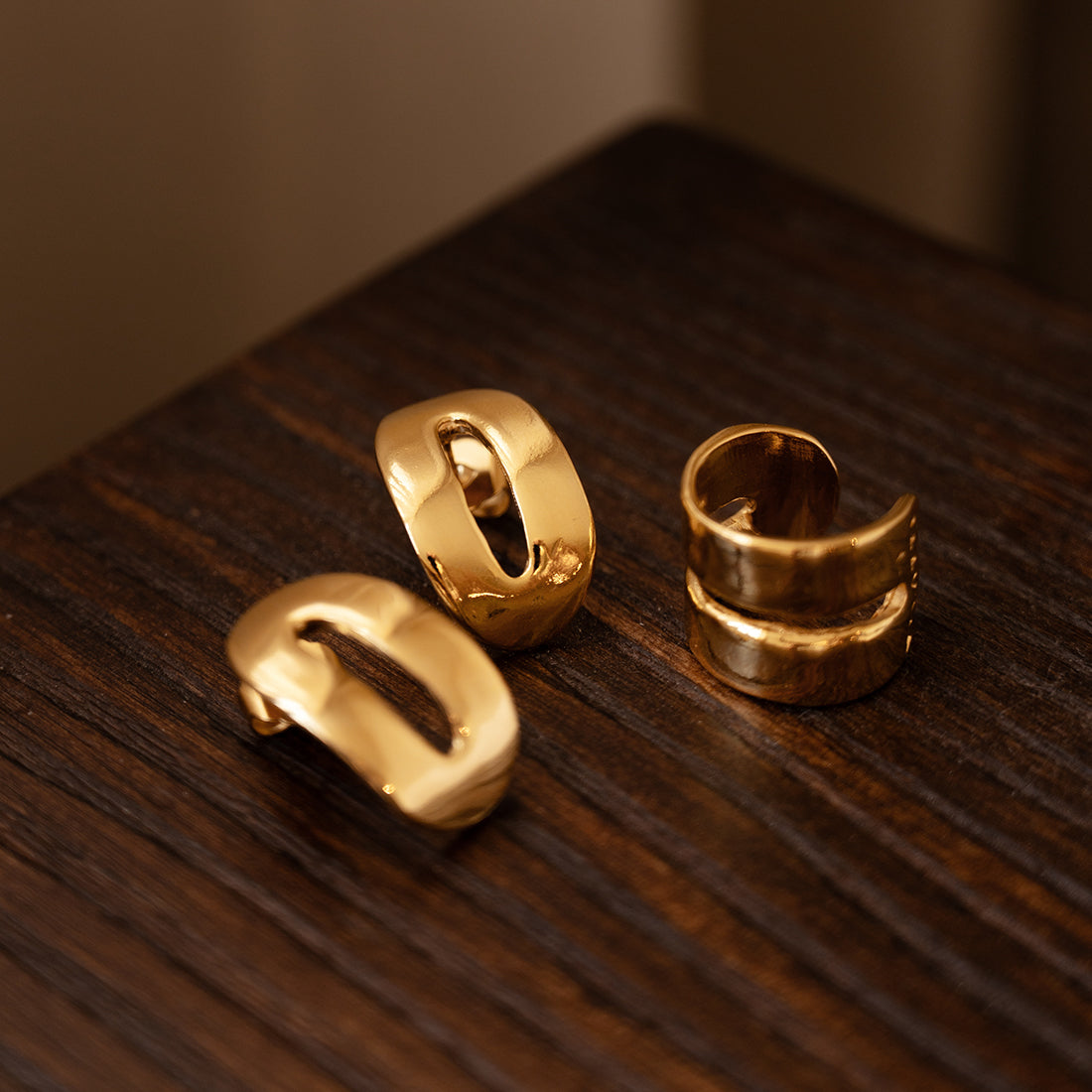 Velatti Double Band Ring