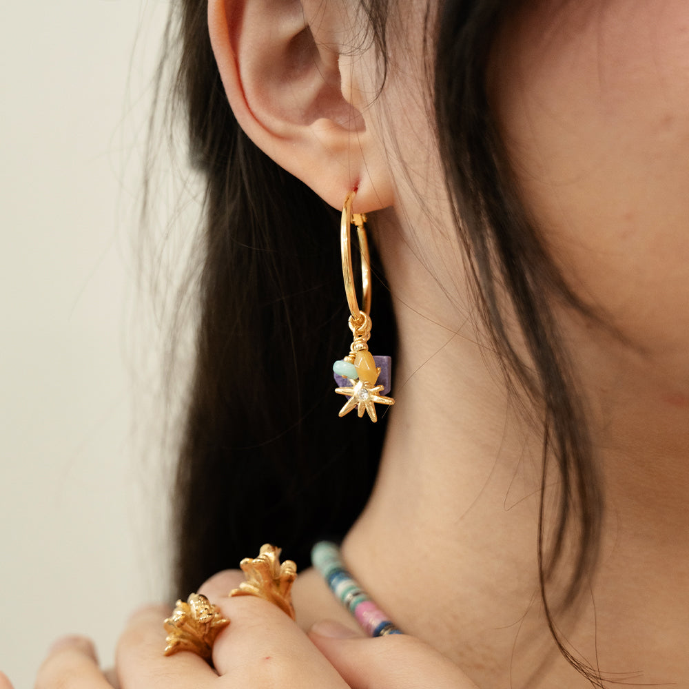 Velatti Starlight Hoops