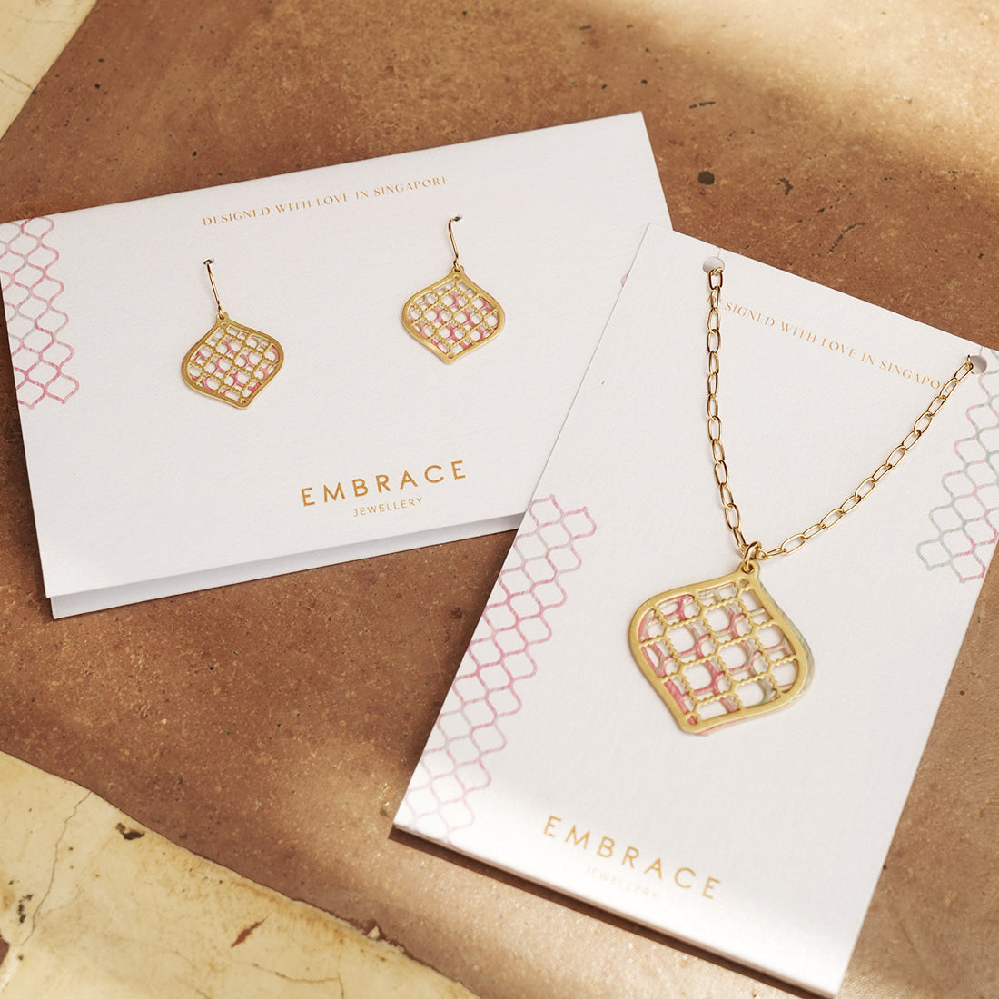 Woven Leaves Earrings