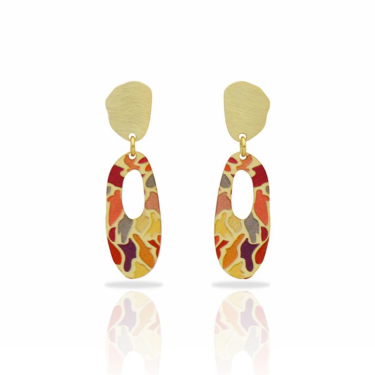RAS Alba Gold Small Earrings