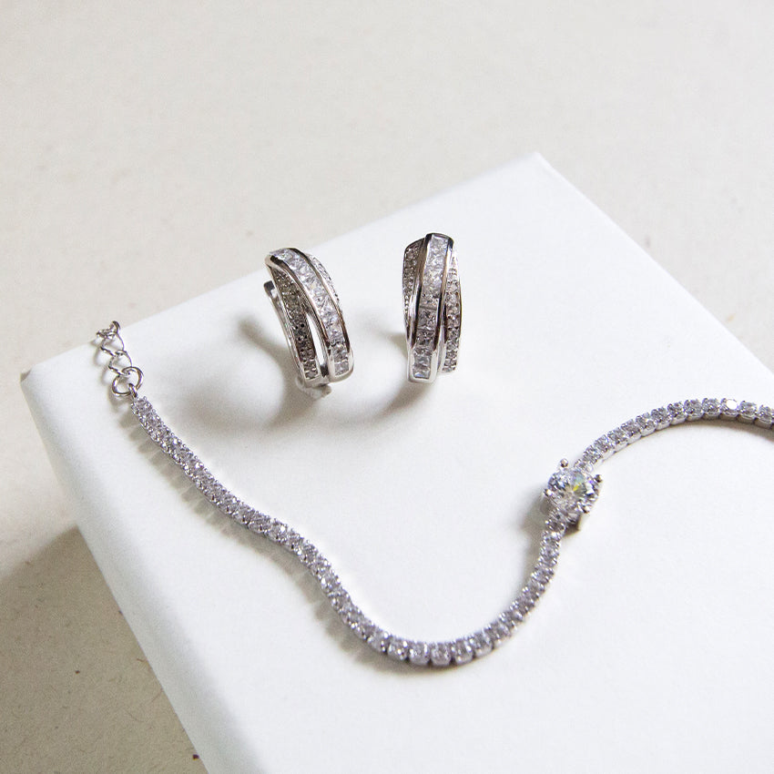 Criss Sparkle Hoops