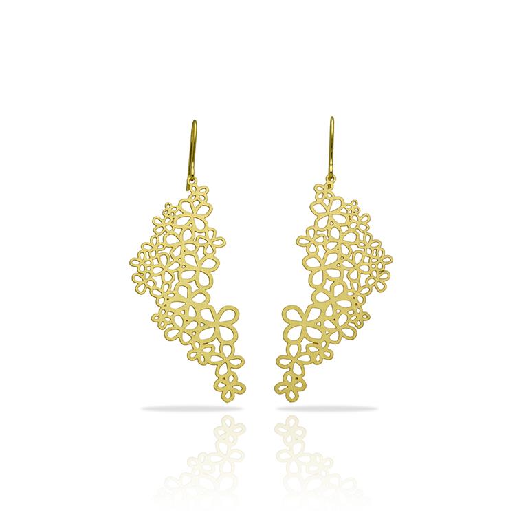 RAS Iguazu Gold Small Earrings