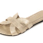 With My Sands Bella Sandals - Lizard Gold