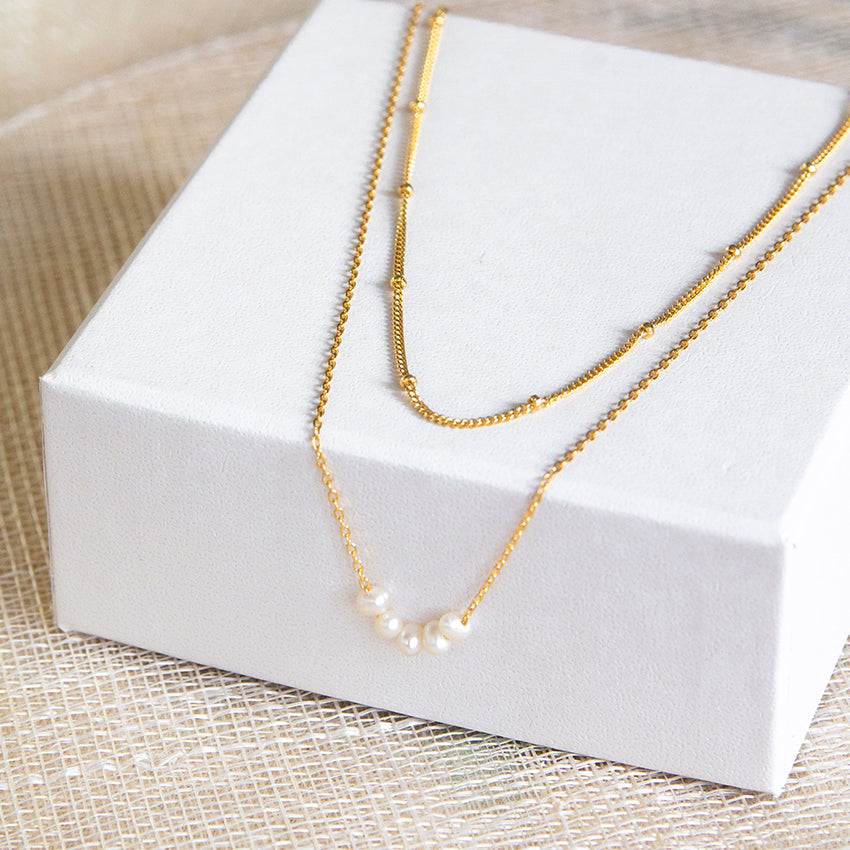 Isla Double Layer Necklace