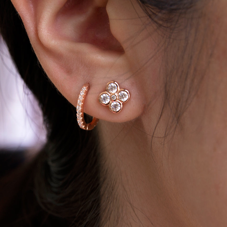 Sparkle On Baby Hoops