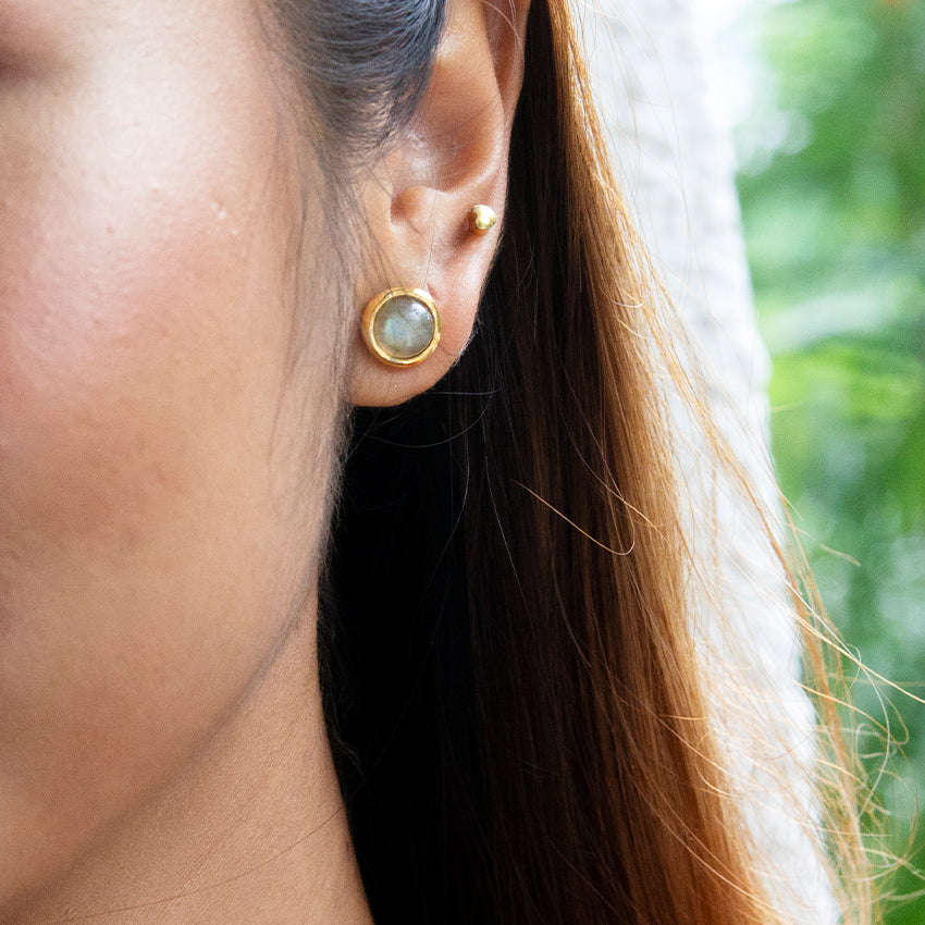 Velatti Gemstone Studs