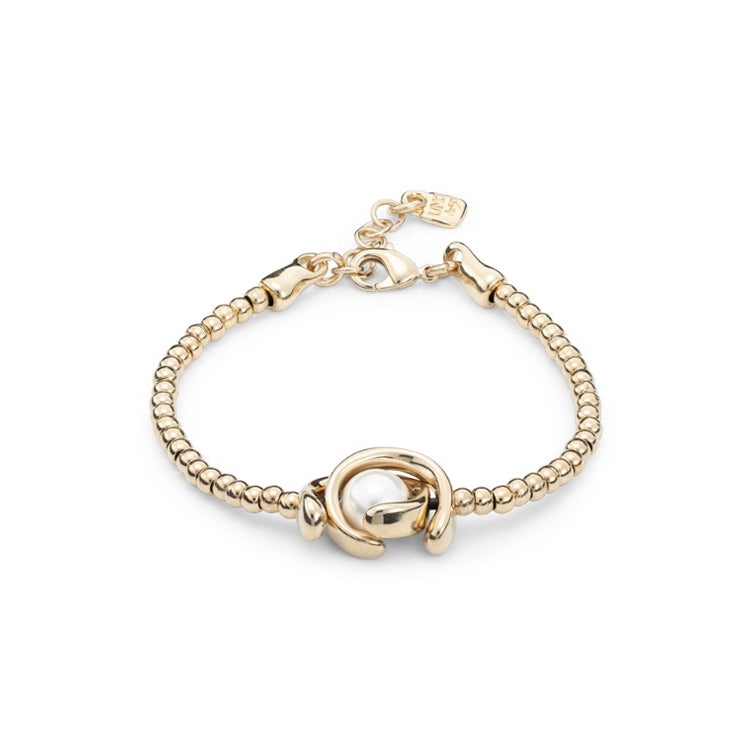 UNOde50 Little Moon Bracelet Gold with Shell Pearl