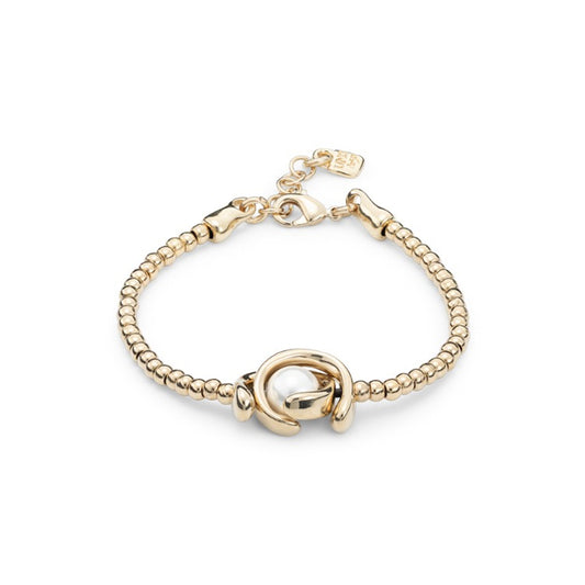 UNOde50 Little Moon Bracelet Gold with Shell Pearl