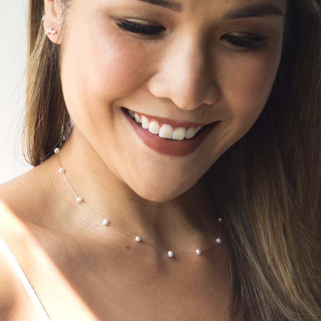 Multi Baby Pearl Necklace