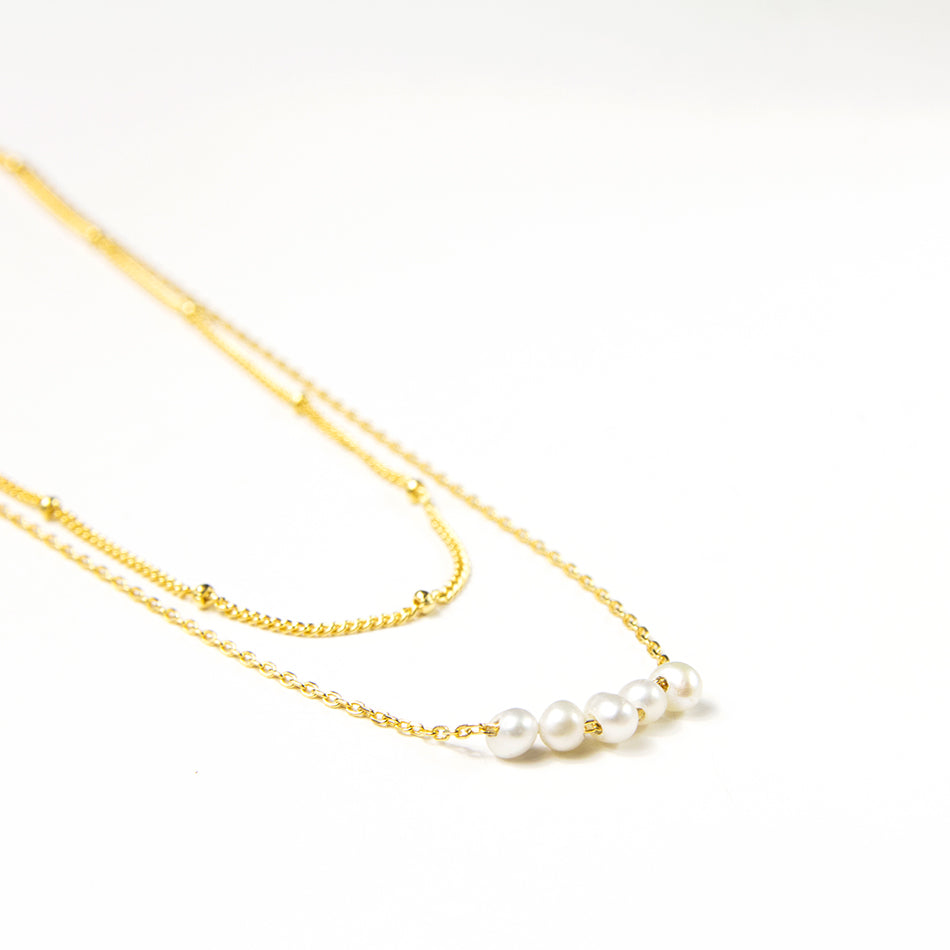Isla Double Layer Necklace