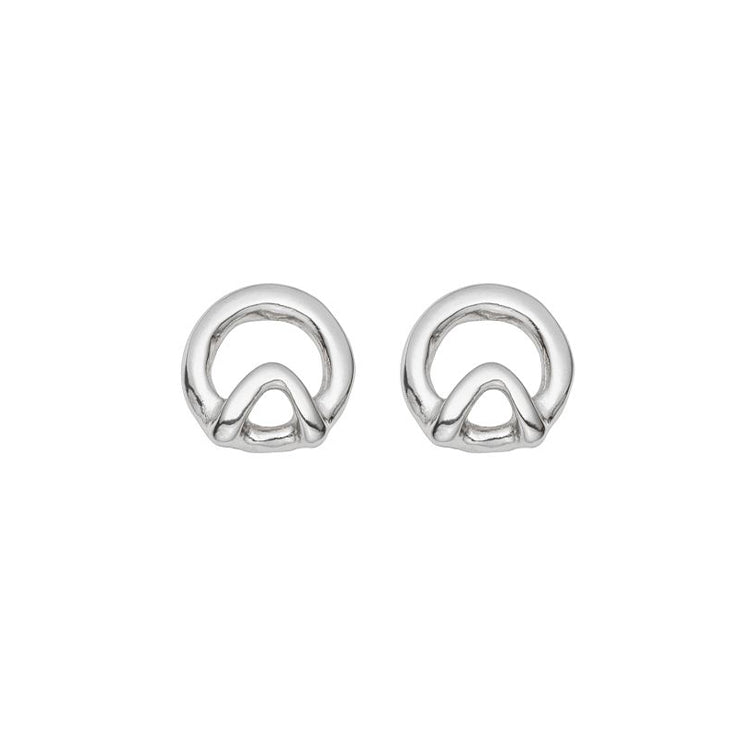 UNOde50 Game of 3 Silver Earrings