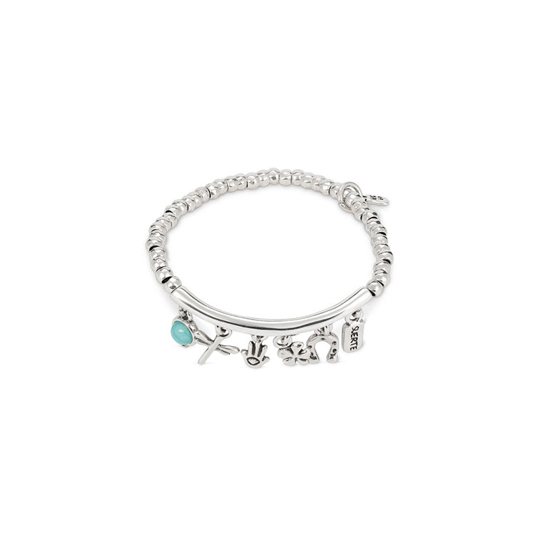 UNOde50 Lucky Keys Bracelet with Charms