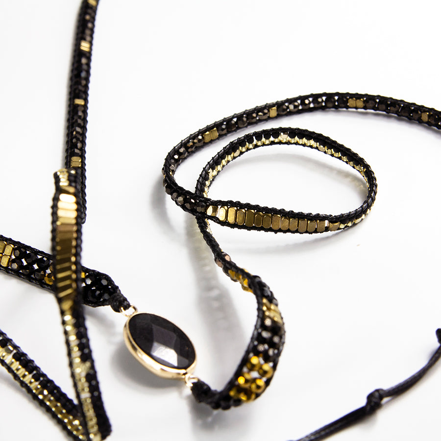 It's a Wrap Bracelet - Midnight