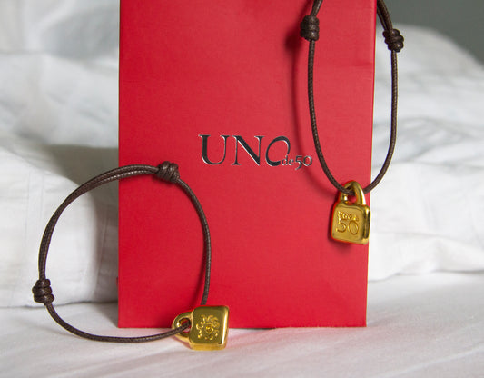Free UNOde50 Lock Charm Bracelet