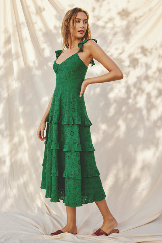 Dress Forum Evergreen Cotton Dress