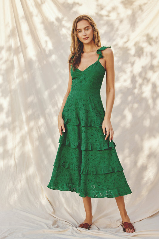 Dress Forum Evergreen Cotton Dress