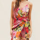 Dress Forum Hawaiian Garden Strapless Wrap Dress